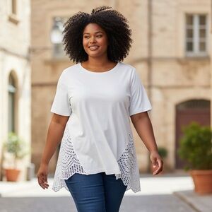 Chico's 100% Cotton Shirt Size 3 (XL)